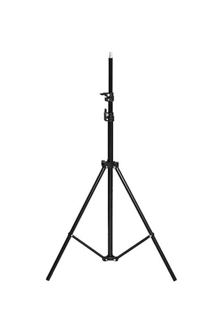 Youtek Alüminyum Projecktör Tripodu - Telefon Ve Kamera İçin 1/4" Uç, 160cm Yükseklik, Siyah, Fotoğraf/livestream Ayaklığı Çok Renkli