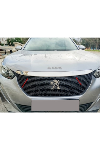 Peugeot 2008 Panjur Üst Krom Nikelajı Kaplama