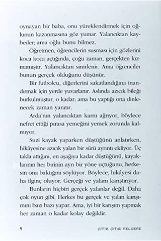 Çıtır Çıtır Felsefe 3 - Gerçekten Ve Yalancıktan