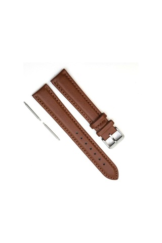 Av.Açık Kahve (Pu) Deri Saat Kordonu Kayışı 18 Mm