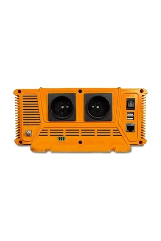 Hegel - İnges 12 Volt 1200 Watt Ekranlı Tam Sinüs İnverter - 12v 1.2 Kw İnvertör - Bağevi , Karavan