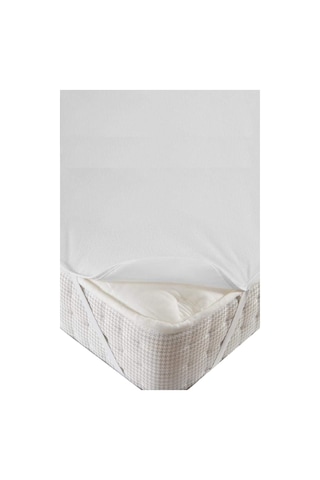 Altın Karma Sıvı Geçirmez Alez 70x140 Cm Bebe Çocuk Beyaz