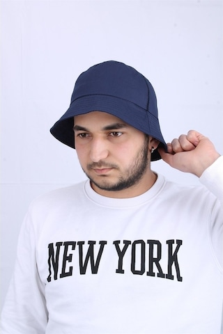 Cappello Unisex Safari Şapka - - Capusfr002-Mavi