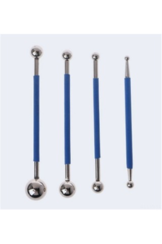 Yunboo Metal Grout Press Tool Set - 4 Parça Seramik Tuğla Ocağı Dolgu Aleti - Profesyonel Tiling Bakımı Gereci Mavi