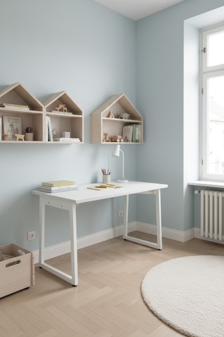 Vilinze Biga Sabit Mdf Metal Ayak Çalışma Ofis Masası - 60x120 Cm Çok Renkli