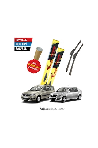 Dacia Logan İnwells Muz Silecek (2004-2013)