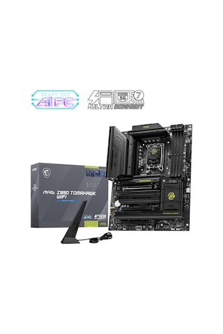 MSI MAG Z890 Tomahawk WIFI Intel Z890 9200 MHz (OC) DDR5 Soket 1851 ATX Anakart