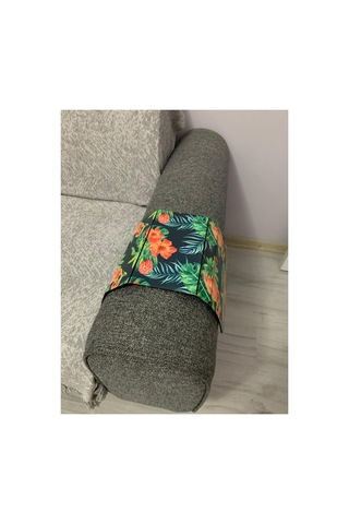 Ahşap Katlanabilir Koltuk Kolçak Tepsisi - Esnek Yan Sehpa Ve Bardak Altlığı - Koltuk Düzenleyici Flamingo