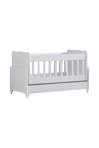 Beşik, Elegant Sallanan Beşik 60x120 - Beyaz Diğer