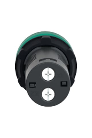 Schneider Electric XA2EVB3LC Sinyal lambası, plastik, yeşil, Ø 22