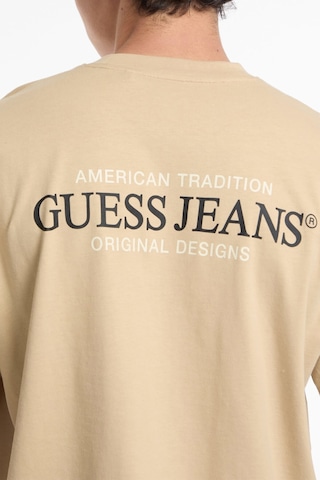 Jeans Erkek Oversize Fit Tişört M4bı75k8fq4 Bej