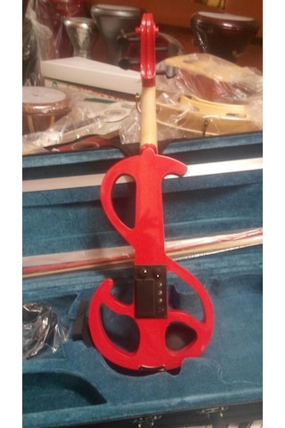 Victor Kare Kutulu Elektro Keman Seti Çok Renkli