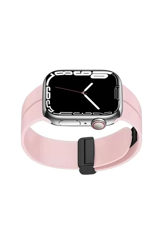 Apple Uyumlu Watch 10 Serisi 46mm Redclick Krd-84 Silikon Modern Tasarım Kordon