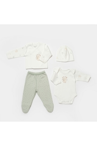 Biorganic Koala Jungle Prematüre 4'lü Hastane Çıkış Seti 82056 Mint
