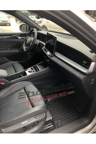 Volkswagen Tayron 2025- 3d Kauçuk Kokusuz Havuzlu Paspas Badela