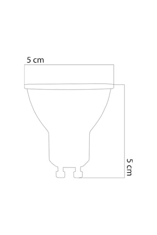 Heka Gu10 220v 6w 3000k Cob Led Ampul 10'lu Erd-284