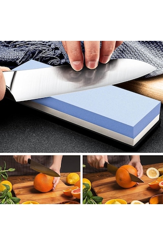 Valkyrie 1000 6000 Çift Taraflı Profesyonel Bileme Taşı Sulu Biley 1. Kalite Uzun Ömürlü Kusursuz Bileme Ustura Bıçak Makas