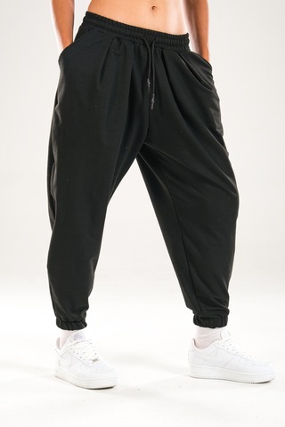 Cocopelli Pac A Lastikli Pileli Siyah Jogger Pantolon Coc2081 Siyah