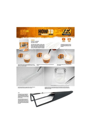 Ak 893 100 Ml. Cam Yapma Sıvısı
