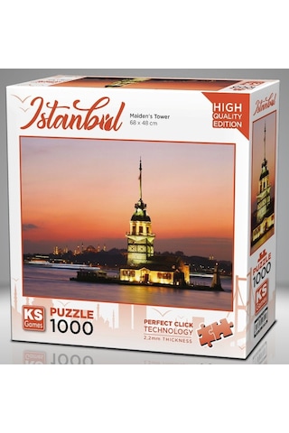 Ks Games 1000 Parça Kız Kulesi Ve Gün Batımı