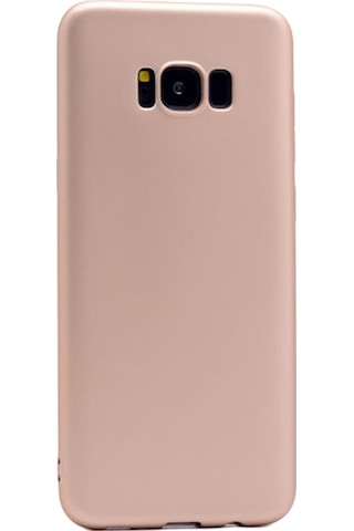 Samsung Galaxy Uyumlu S8 Kılıf Silikon Mat Renkli Kılıf Prem
