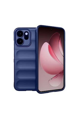 Oppo Reno 14 Optimum Silikon - Lacivert