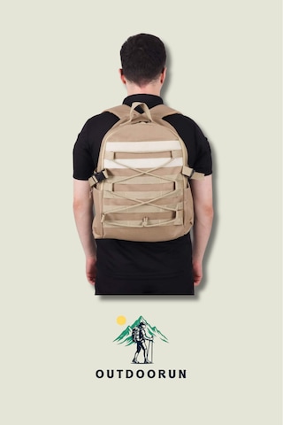 Outdoorun Bej 32 Litre Günlük Tactical Çanta Bej
