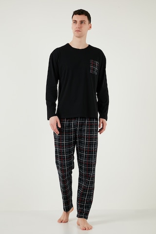 Buratti Erkek Pijama Takımı 657200120s2 Siyah-füme-siyah Siyah-füme-siyah