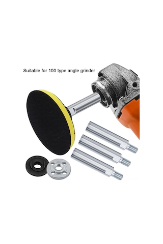 Lemestar "taşlama Makinesi Uzatma Şaftı - Dar Alanlar İçin Pratik 80mm/75mm Çelik Uzatma Çubuğu"