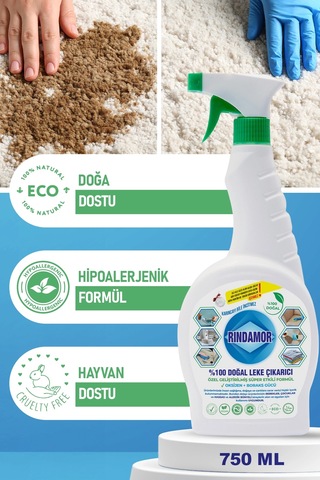 Rindamor %100 Doğal Bitkisel Leke Çıkarıcı 750 ML