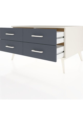 Kronos Şifonyer 4 Raflı 88x59x48 Aytaşı-aytaşı/antrasit Aytaşı/antrasit