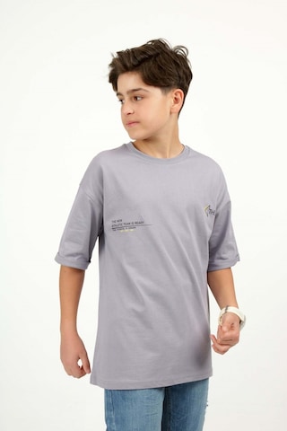 Toontoy Kids Toontoy Erkek Çocuk The Baskılı Tişört Gri