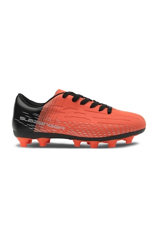 Slazenger SCORE I KRP Çocuk Halı Saha Neon Turuncu - Siyah Futbol Ayakkabısı