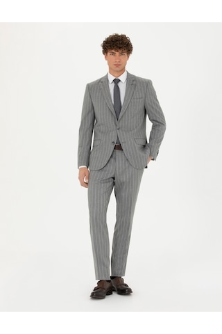 Pierre Cardin Erkek Gri Takım Elbise 50273543-vr024 Gri