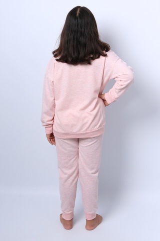 Kız Çocuk Eşofman Takımı Minnie Mouse Baskılı C63 Pembe