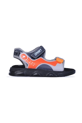 Skuaiter Skuaıter Plv-6150 Cırtlı Yazlık Erkek Çocuk Sandalet Gri