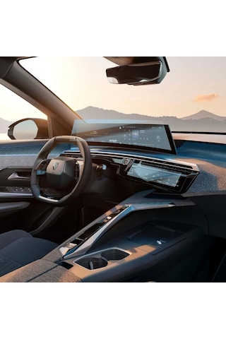 Peugeot 5008 Gt Ekran Koruyucu 21 İnç İ-cockpit Klima Ekranı