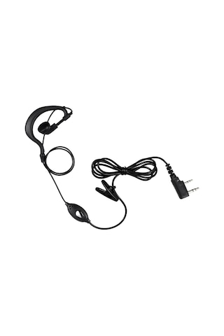 Qingmipy Baofeng Uv-5r İç Kulaklıklı Mikrofon - Elserbest İletişim, Kararlı Klem, Net Ses, 120cm Uzun Kordon