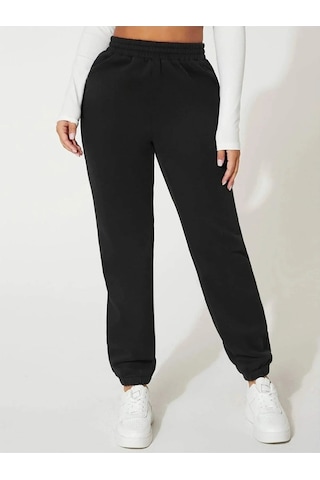 Oversize Unisex Eşofman SiYAH