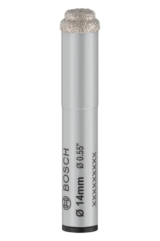 1x Döner Matkaplar İçin Pro Ceramic Dry Matkap Ucu, Silindirik Şaft Döşemeler, Sert Fayanslar, Ø 14 Mm, Professional Aksesuar Döner Matkap/vidalamalar