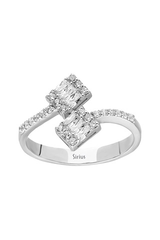 Sirius G Renk 0,41 Karat Ikili Baget Pırlanta Yüzük 0817R0245