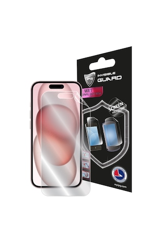 Apple iPhone 15 Uyumlu İçin Ipg Hydrogel Görünmez Ekran Koruyucu