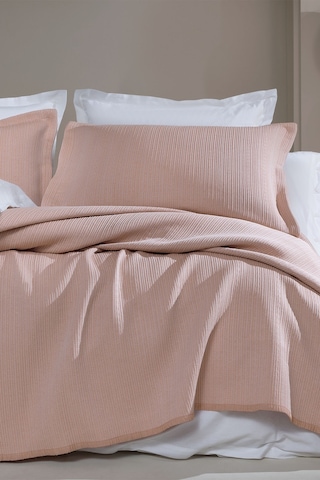 Yataş Bedding Digna Çift Kişilik Yatak Örtüsü Seti - Pudra