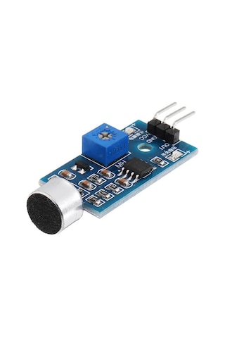 Koodmax - 5 Adet - Arduino Ses Sensör Kartı - Mikrofon Sensörü