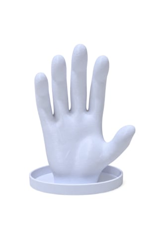 El Şeklinde Takı Standı 16 Cm Yüzük, Bileklik, Kolye Ve Saat Organizeri Takı Sergileme Standı .