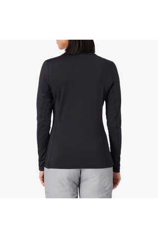 Mc Kinley Hero Iı Half Zip Uzun Kollu Kadın Siyah Üst 426698 Siyah
