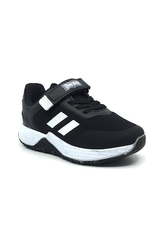 Taşpınar Tomkids Erkek Kız Çocuk Yazlık Rahat Hafif Spor Ayakkabı 26-35 Siyah Beyaz