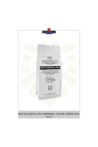 Simonelli Beyaz Çikolata Aromalı Sıcak Çikolata 900 G