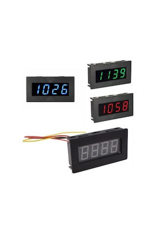 Trendooze Takometre Suntek Rpm Ölçer Motoru Hız Frekans Dijital Araba Ft