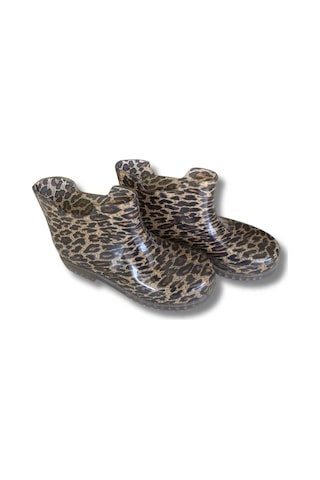 Potin Kadın Yağmur Botu 36-40 Leopar Leopar